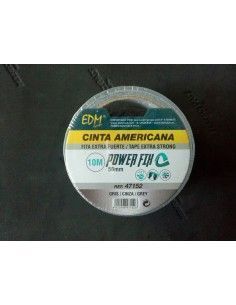 CINTA AMERICANA  GRIS 10M X...