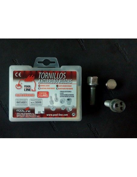 TORNILLOS ANTIRROBO DE RUEDAS AL3 PARA FORD/MERCEDES/SEAT/VOLKSWAGEN