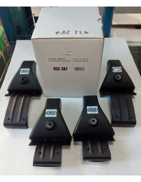 KIT BARRAS CRUZ SUZUKI JIMNY 3P TECHO METALICO