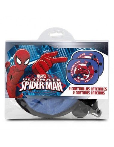 PARASOLES LATERALES SPIDERMAN 2 PIEZAS
