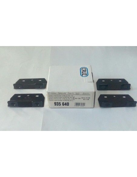 KIT DE BARRAS CRUZ TOYOTA LAND CRUISER 02- SIN RAILING
