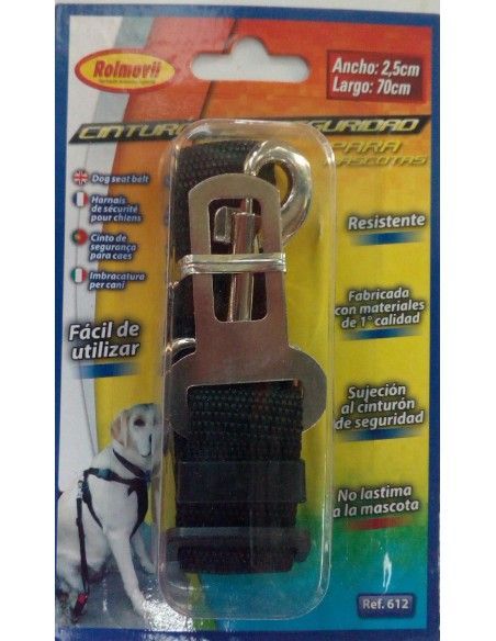 CINTURON DE SEGURIDAD PARA MASCOTAS