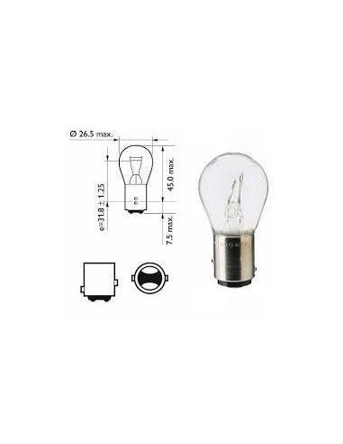 LAMPARA PILOTO 12V 21/5W AMOLUX