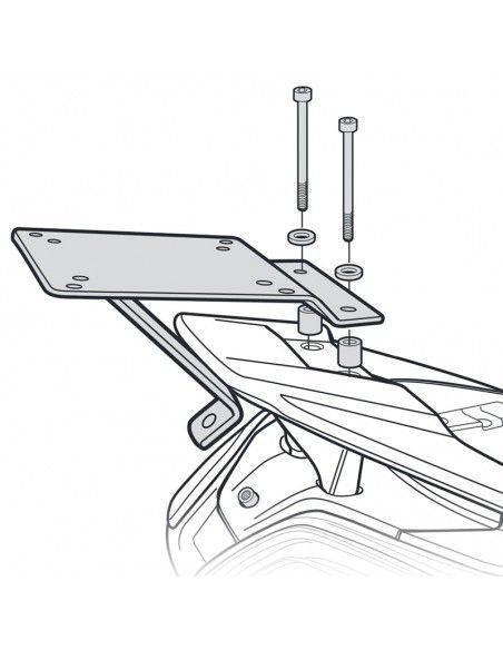 FIJACION DE BAUL KYMCO SUPERDINK/DOWNTOWN 125/350 16-