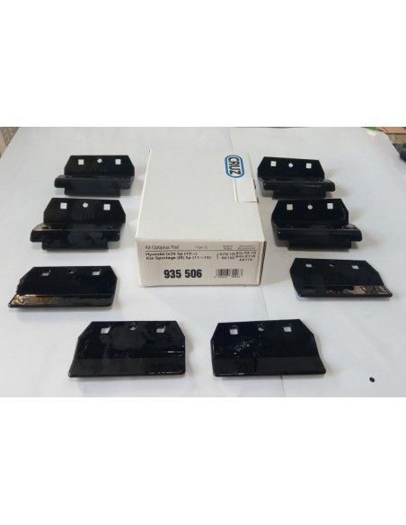 KIT DE BARRAS CRUZ HYUNDAI iX35 10-15/KIA SPORTAGE 11-16 CON RAILING