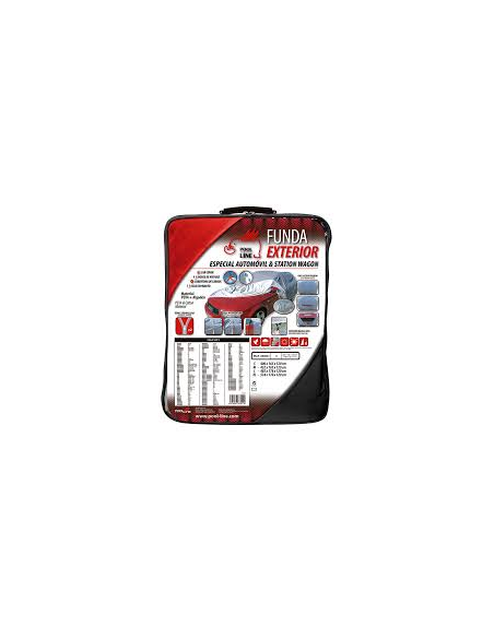 FUNDA CUBRE COCHE IMPERMEABLE TALLA M