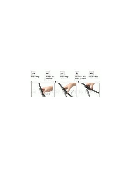 ESCOBILLAS BOSCH MERCEDES CLASE A 04-12/B 05-11/VANEO 04-05