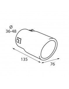 COLA DE ESCAPE LAMPA TS-15 2
