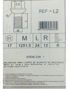 TORNILLOS ANTIRROBO DE... 2