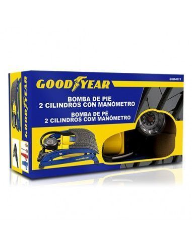 BOMBA DE AIRE DE PIE DOBLE GOOD YEAR