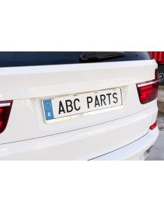 PORTA MATRICULA CROMADO ABC 2