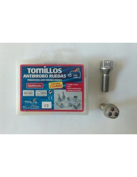TORNILLOS ANTIRROBO DE RUEDAS C3 PARA BMW