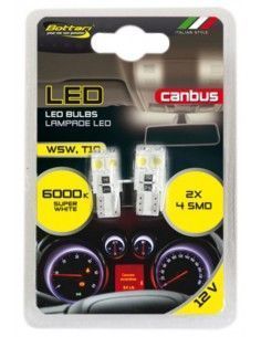 2 LAMPARAS T10 4 LED CANBUS... 2