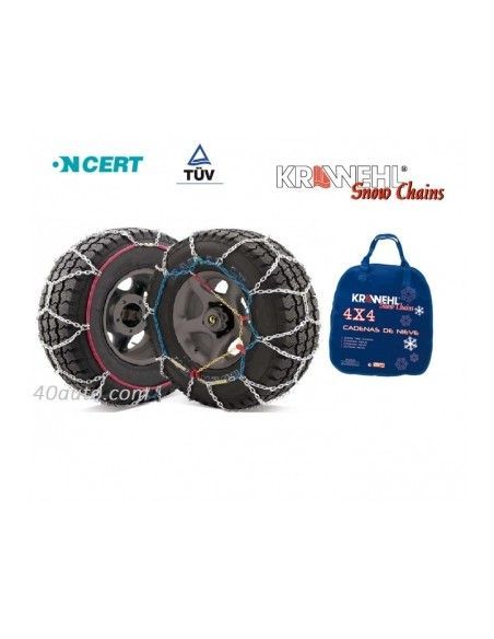 CADENAS DE NIEVE 4 X 4 KRAWEHL GRUPO 38