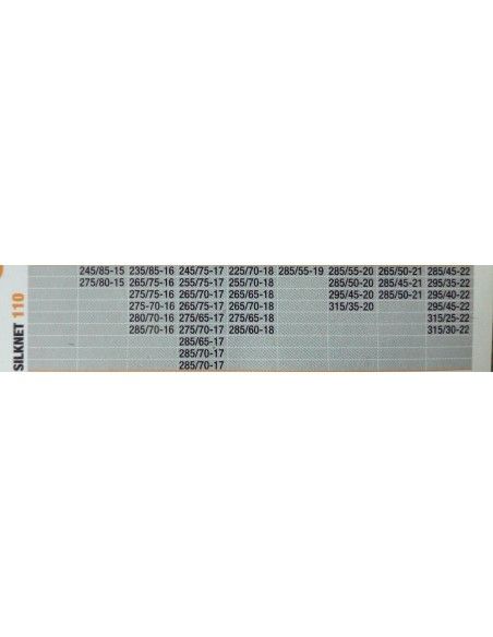 FUNDAS ANTIDESLIZANTES 4 X 4 SILKNER GRUPO 110