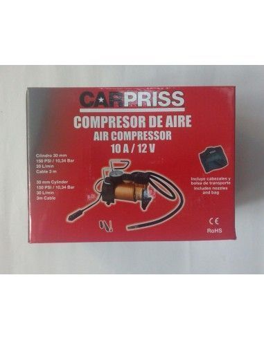 COMPRESOR 12V 150 PSI CARPRISS