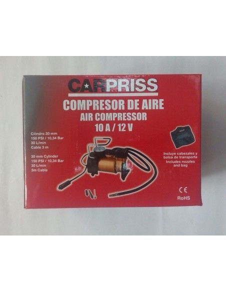 COMPRESOR 12V 150 PSI CARPRISS