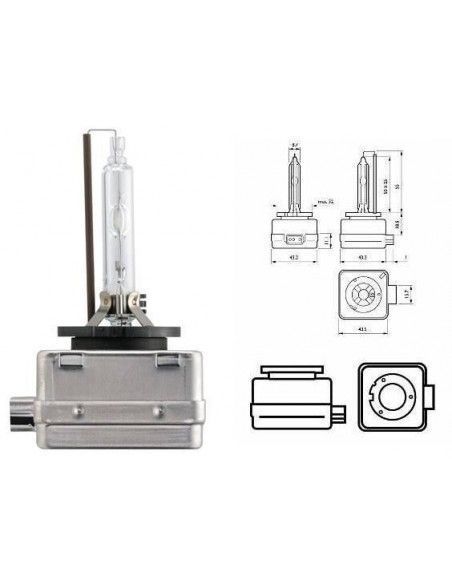 LAMPARA XENON D3R 6000K KRAWEHL
