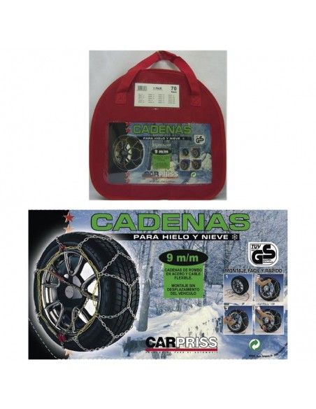 CADENAS DE NIEVE CARPRISS GRUPO 70