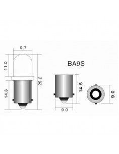 LAMPARA CONTROL BA9S 12V 4W 2