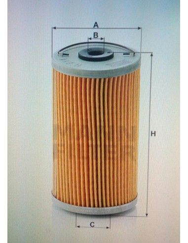 FILTRO DE ACEITE MERCEDES 190/G/E W123