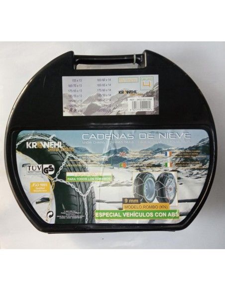 CADENAS DE NIEVE ACERO KRAWEHL GRUPO 40