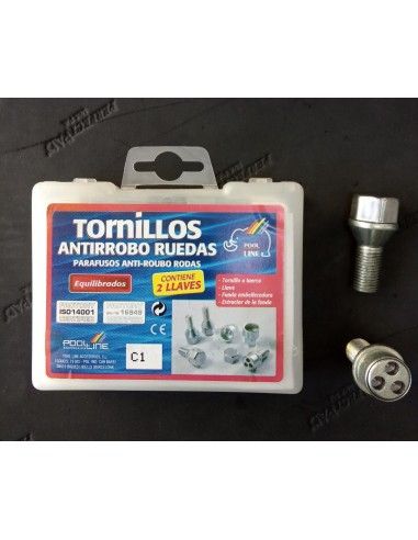 TORNILLOS ANTIRROBO DE RUEDAS C1 PARA...