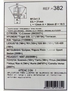 TUERCAS ANTIRROBO DE RUEDAS... 2