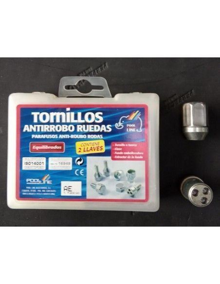 TUERCAS ANTIRROBO DE RUEDAS AE 5T PARA DODGE/JEEP/SAAB/VOLVO