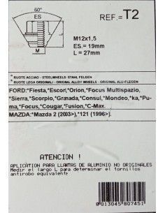 TUERCAS ANTIRROBO DE RUEDAS... 2