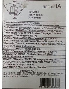 TUERCAS ANTIRROBO DE RUEDAS... 2