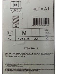 TORNILLOS ANTIRROBO DE... 2