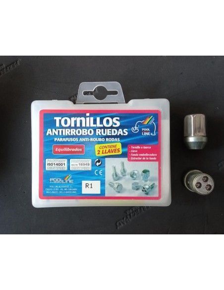 TUERCAS ANTIRROBO DE RUEDAS R1 DE NISSAN