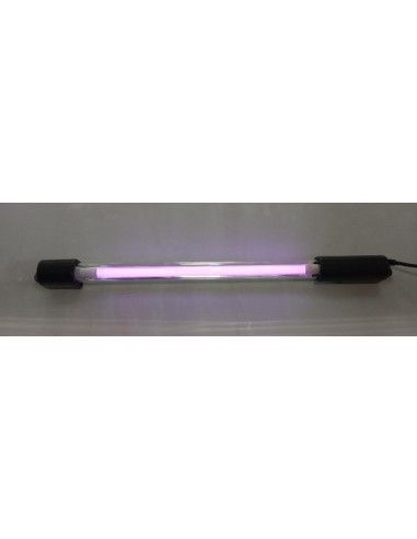 TUBO DE NEON DE 12V 25CM VIOLETA CROMADO