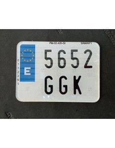 MATRICULA ACRILICA MOTO DE...