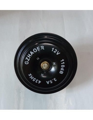 BOCINA DE PLATO 12V 95 MM 450HZ KRAWHEL