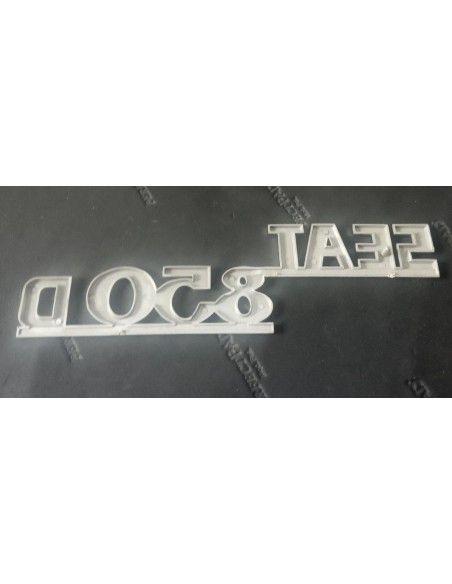 ANAGRAMA SEAT 850D (CON DEFECTOS)