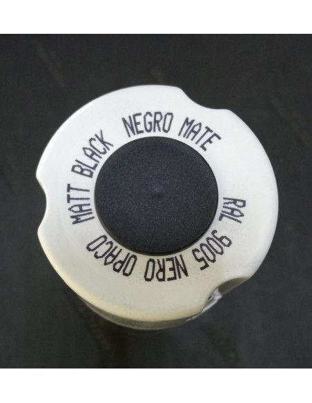 PINTURA EN SPRAY NEGRO MATE 400 ML