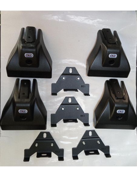 KIT 2 BARRAS CRUZ JUMPY/SPACETOURER/EXPERT/TRAVELLER/PROACE 16-/VIVARO/ZAFIRA LIFE 19- 2 BARRAS