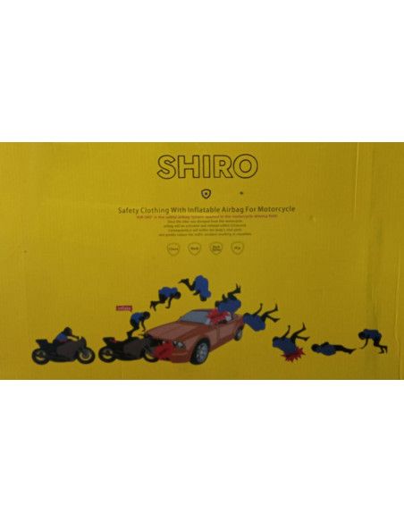 CHALECO CON AIBAG SHIRO TALLA L/XL