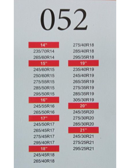 FUNDAS ANTIDESLIZANTES 4 X 4 DANOKAR GRUPO 52