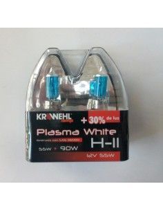 LAMPARA H11 PLASMA WHITE 2...