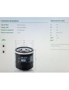 FILTRO DE ACEITE...