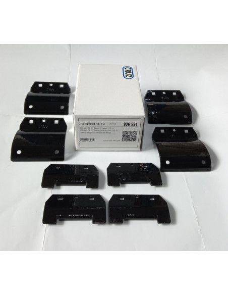 KIT DE BARRAS CRUZ DE CITROEN C4 GRANDPICASSO 13-/GRANDSPACETOURER 18- CON RAILING