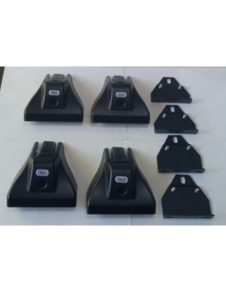 KIT BARRAS CRUZ CITROEN NEMO/FIAT FIORINO 08-/PEUGEOT BIPPER 2 BARRAS
