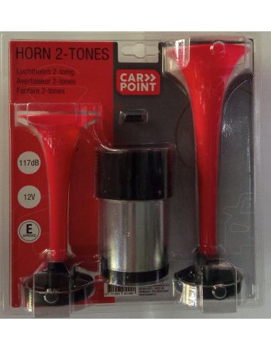 BOCINAS CON COMPRESOR DE AIRE 12V 2...