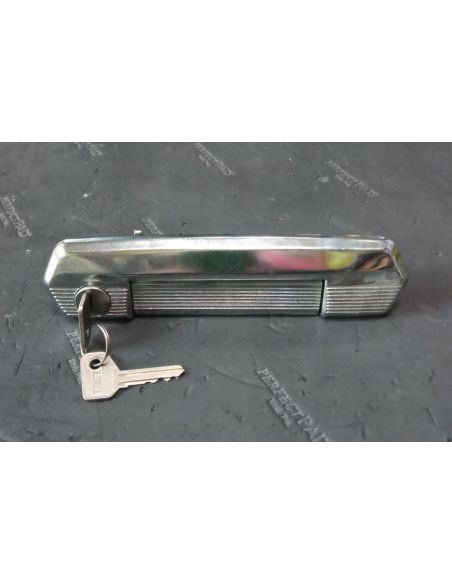 MANETA PUERTA SEAT 131 DELANTERA IZQUIERDA CROMADA CON LLAVE