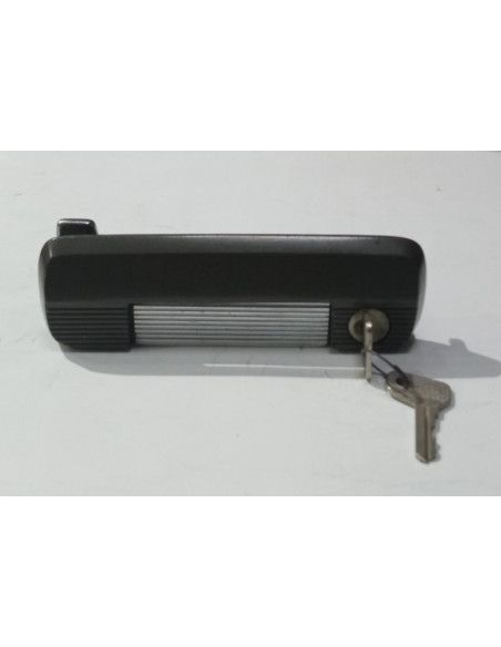MANETA DE PUERTA SEAT 127 NEGRA DELANTERA DERECHA CON LLAVE