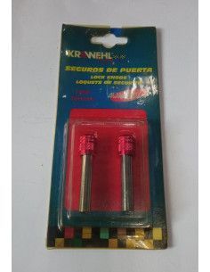 SEGUROS DE PUERTAS ROJOS 3MM