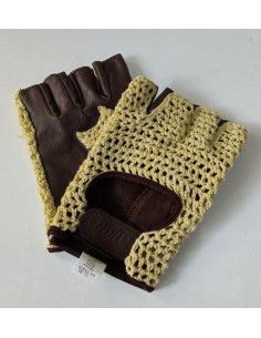 GUANTES DE CONDUCIR MARRON